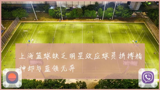 上海篮球缺乏明星效应球员拼搏精神却与蓝领无异