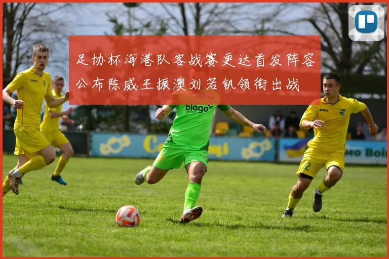 足协杯海港队客战赛更达首发阵容公布陈威王振澳刘若钒领衔出战